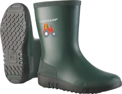 Produktbild von Dunlop Stiefel MH0KL01 Mini Grün/Schwarz grün Größe