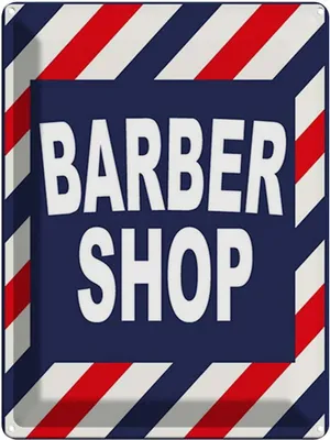 Produktbild von vianmo Blechschild 40x30 cm Barbershop Friesur
