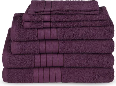 Produktbild von Uni Handtücher Good Morning 2* 16x22 + 2* 30x55 + 2* 50x100 + 2* 70x140 cm - 100 % Baumwolle - Uni