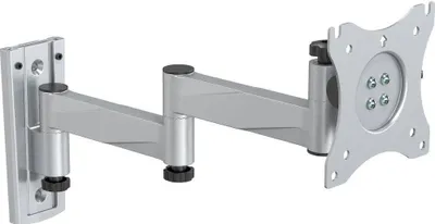 Produktbild von SpeaKa Professional Monitor-Wandhalterung SP-WMM-202 1 Display(s) 33,0 cm (13) - 76,2 cm (30) Silber Neigbar, Schwenk