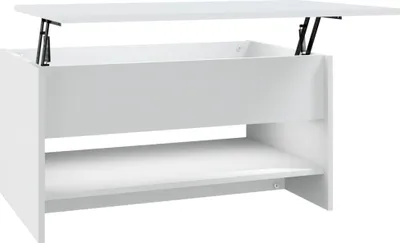 Obrázek produktu pro vidaXL Konferenční stolek bílý 80x50x40 cm Materiál dřevo