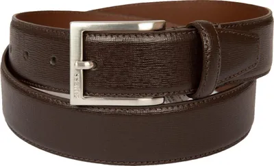 Zdjęcie produktu dla Męski pasek skórzany GUESS, szerokość 3,5 cm, nr art. BMU254P5335, rozmiar XL, 100% skóra
