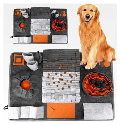 Produktbild von Hundeschnüffelmatte, Lernspielzeug für Hunde, waschbare Trainingsmatte, Futtermatte, Intelligenzspielzeug für Hunde aller Größen