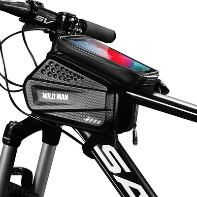 Produktbild von WILDMAN XXL ES6 1L Fahrradkoffer/Halterung, Schwarz