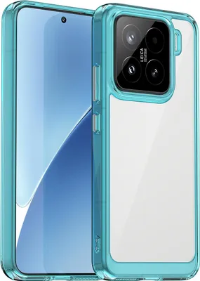 Produktbild von Mobigear Crystal  Xiaomi 15 Hülle Hardcase Backcover - Blau