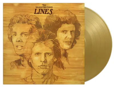 Immagine prodotto di The Walker Brothers: Lines (50° anniversario) (180 g) (Edizione limitata) (Vinile dorato)