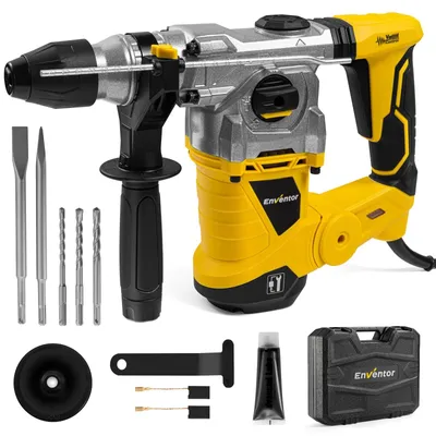 Image de Perforateur SDS-Plus - 1500 W - 6,0 J - 4 fonctions - Coffret avec accessoires