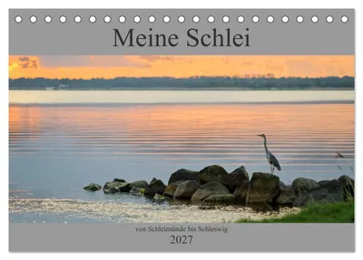 Produktbild von Meine Schlei 2027 (Tischkalender 2027 DIN A5 quer), CALVENDO Monatskalender