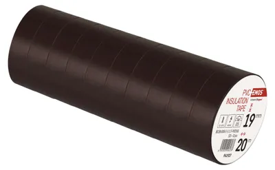 Isolierband PVC 19mm/20m Braun
