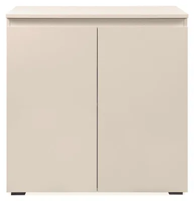 Productafbeelding van CALICOSY - Klein dressoir met 2 deuren, kasjmierkleur, B80 cm - ELVA