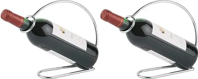 Obrázek produktu pro APS sada 2 držáků na láhve + držák na sklenice Držák na láhve na víno 30333