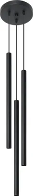 Produktbild von Hängeleuchte PASTELO 3P schwarz 3xG9 12W Stahl 90x20x20cm Sollux Lighting