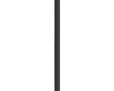 Produktbild von Zaunsystem Madrid Klobenpfosten für Doppeltor-anthrazit metallic-1750 mm-1000 mm