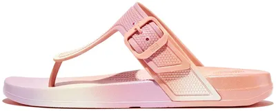 Produktbild von FitFlop Iqushion Adj Toe Post Urban White Iridescent Größe EU 39