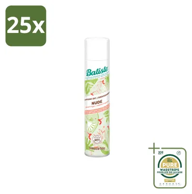 Produktbild von 25 x Batiste Nude Trockenshampoo - 200 ml - Vorratspackung - 25 Stücke