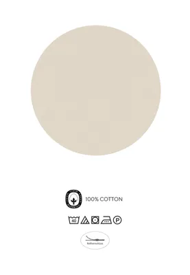 Produktbild von Biberna Mako-Satin Bettwäsche Blockstreifen Größe 155x220/80x80 cm kitt