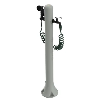 Produktbild von Sined | Gartennatron - 100 Cm - Grau - Aluminium - Mit 7,5 M Schlauch Und 8-Fach Spritzdüse