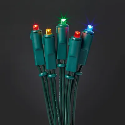 Produktbild von LED Lichterkette bunt 20 LED Deko Beleuchtung Innen IP20 Party Terasse Balkon