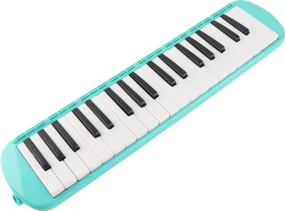 Produktbild von 37 Klaviertasten Melodica Musikinstrument mit Tragetasche für Schüler, Anfänger, Kinder