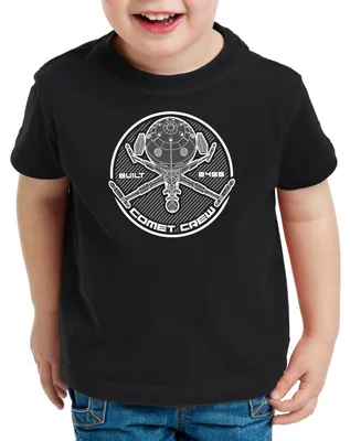 Produktbild von style3 Comet Crew Kinder T-Shirt future anime raumschiff captain