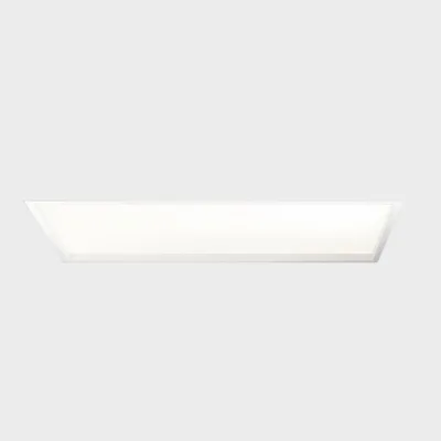 Image de KOHL LIGHTING CHESS ELITE K-SELECT Luminaire encastré avec cadre 1195 x 595 mm, blanc, 60 W, prisme, IRC 80, 3 couleurs (3000 K–4000 K–5700 K), non gradable