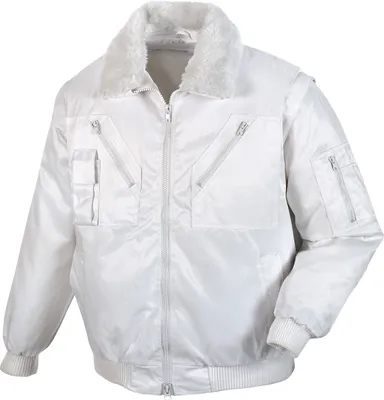 Produktbild von Pilotenjacke 4 in 1-Funktion weiß  Größe 5XL