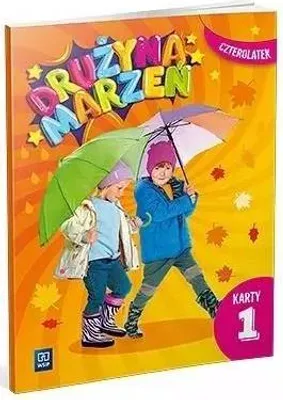 Zdjęcie produktu dla Drużyna marzeń Czterolatek.Karty pracy cz.1 2022