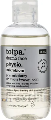 Zdjęcie produktu dla Tołpa Dermo Face Nawilżający Płyn Micelarny Do Twarzy Mikrobiom Mini 100Ml