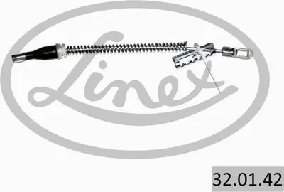 Produktbild von LINEX Handbremsseil 32.01.42 Hinten für OPEL VECTRA B (36) 210mm