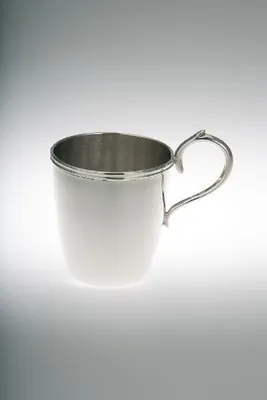 Produktbild von Kinderbecher mit Henkel 925/000 H 6 cm D 5,5 cm