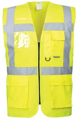 Obrázok produktu pre Portwest S476 BERLIN EXECUTIVE VEST Yellow Veľkosť 6XL