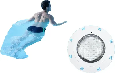 Produktbild von LED Poollicht, AC 12V, 36W, IP68 wasserdicht, 360 LED-Perlen, 50000 Stunden Lebensdauer