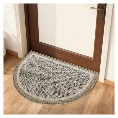Obrázek produktu pro Protiskluzová polokruhová rohož do interiéru 60x120 cm