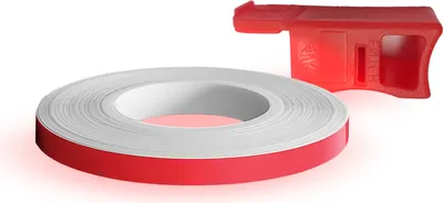 Produktbild von Wheel Stripes für Motorrad Reifen Rot Fluo 5 mm x 6 mt mit Applikator