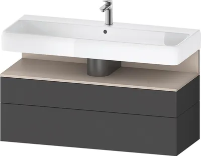 Produktbild von DURAVIT QA4396091490010 QTG WTU WH Ek. 1190x470x590 Gt Mt. H