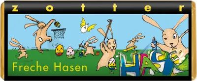 Produktbild von Freche Hasen - Nougat + Keks 70g