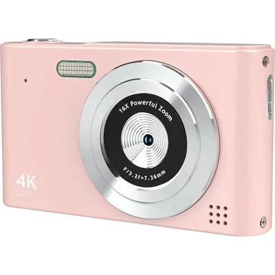 Produktbild von 64GB CCD Retro Kamera, Momente jederzeit festhalten, mit 16-fach Zoom, 2,4 Zoll Display, HD-Qualität, Vintage-Filter, Kinderkamera