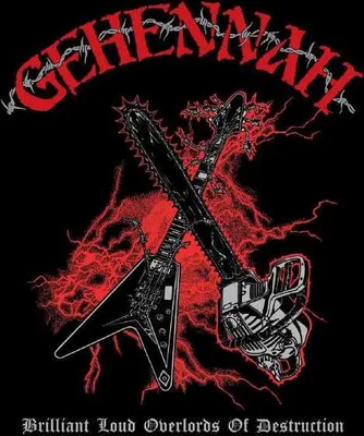 Obrázek produktu pro Gehennah - Brilliant Loud Overlords Of Destruction (remasterováno)