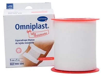 Image de Pansement adhésif Hartmann Omniplast White 5cmx5m