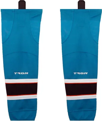 Produktbild von TRONX SK300 Junior Hockeysocken, San Jose Sharks, Blaugrün, Größe: 24 Zoll