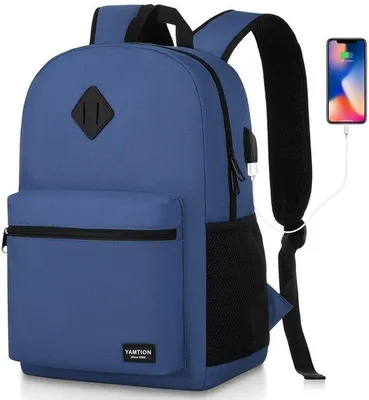 Image de Sac à dos scolaire pour adolescents avec compartiment pour ordinateur portable 15,6 pouces