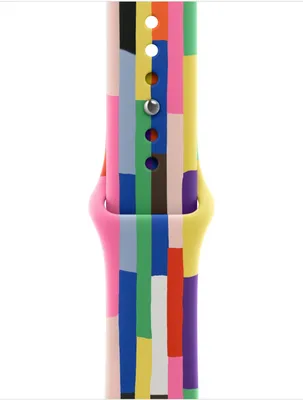 Immagine prodotto di Apple MDWD4ZM/A accessorio indossabile intelligente Band Multicolore Fluoroelastomero