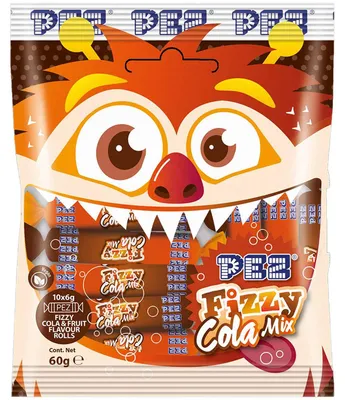 Produktbild von PEZ Fizzy Cola Mix Rolls 10er