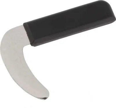 Produktbild von Messer mit ergonomisch gebogenem Griff