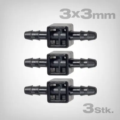 Produktbild von Blumat Mini-Verbinder 3-3mm, 3 Stk.