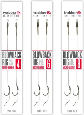 Immagine prodotto di Trakker Blowback Rig 2 Pack Taglia 4 Micro Barbed