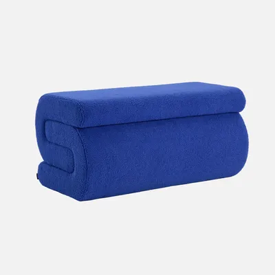 Immagine prodotto di Panca in bouclé 1-2 posti, Blu