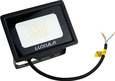 Produktbild von LUXULA LED-Fluter, EEK: F, 20W, 2000lm, 3000K, schwarz