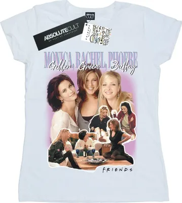 Produktbild von Friends - "Geller Green Buffay" T-Shirt für Damen BI21542 (XXL) (Weiß)