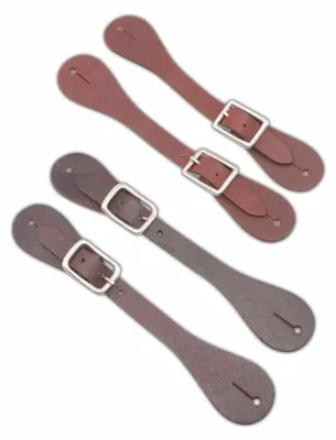 Produktbild von Westernsporenriemen aus Leder, braun in Braun